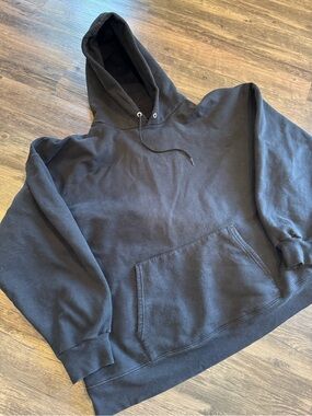 Hanes Ultimate Cotton Black Hoodie 3XL
